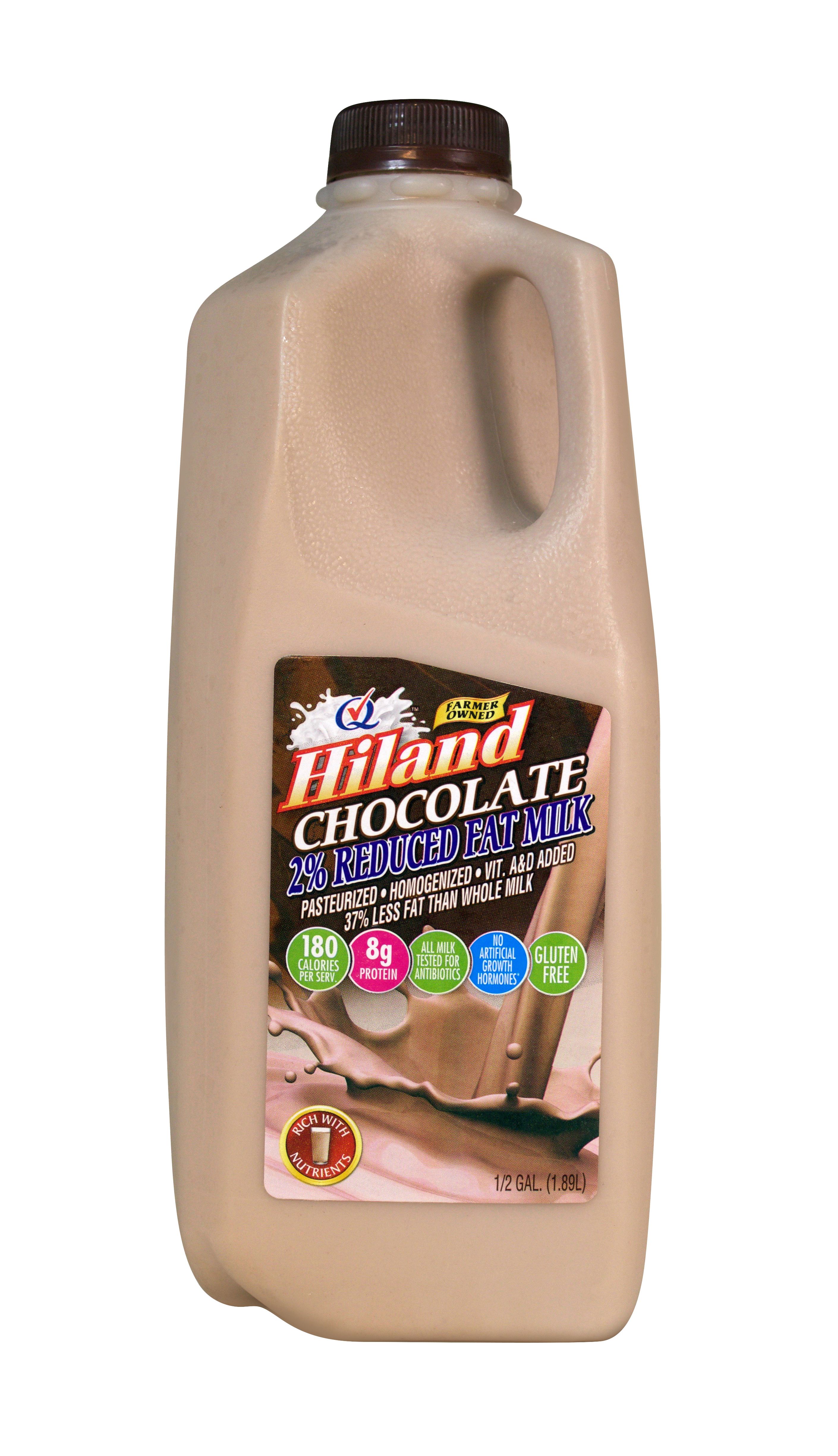 Hiland 2 Reduced Fat Chocolate Milk Half Gallon 61 Hiland Everything Food